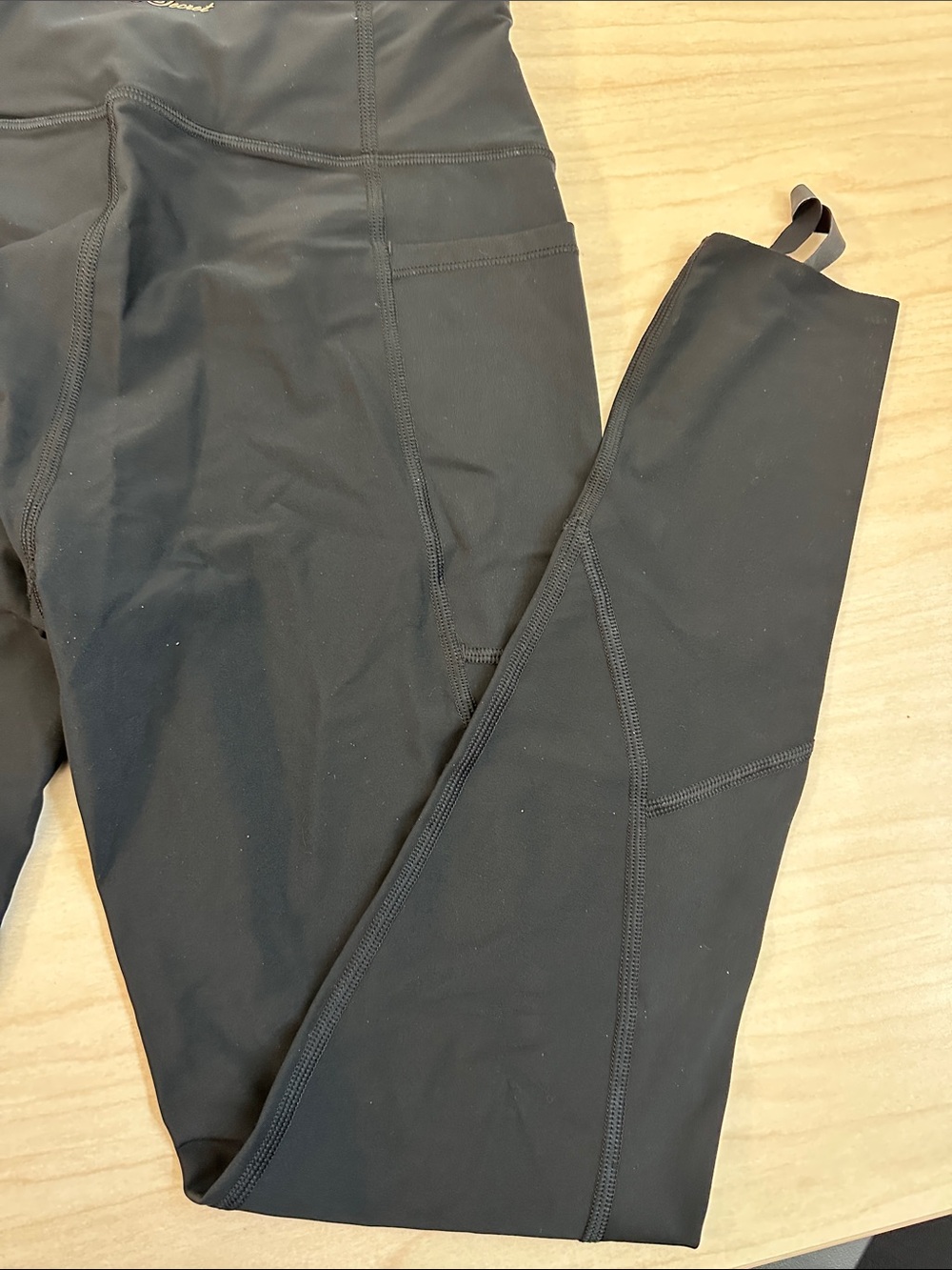 Victoria’s Secret Total Knockout tight, stirrup leggings, yoga pants, black, M. - Picture 4 of 9